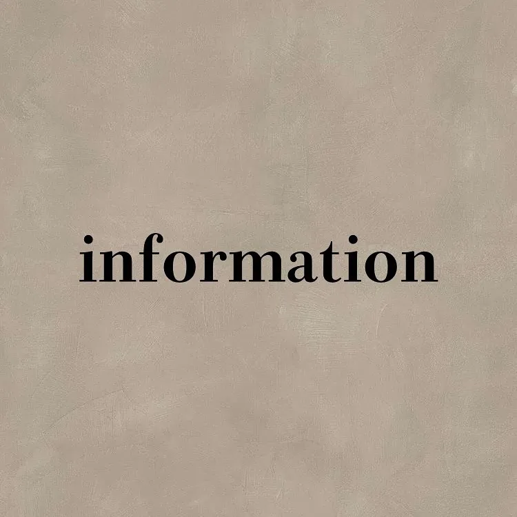 information